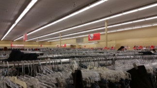 The sea of clothing